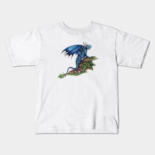 Adorable Pet Blue Bearded Dragon Kids T-Shirt